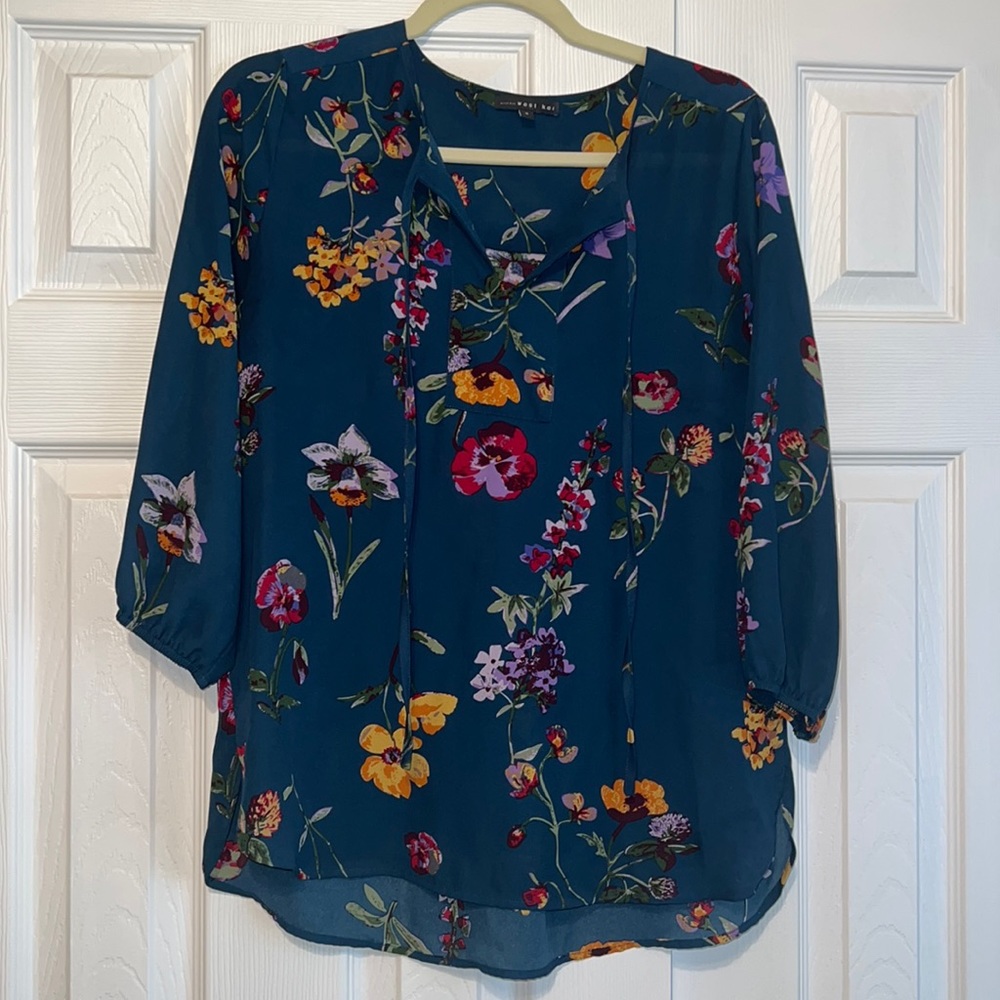 West Kei Cassia Tie Detail Blouse, size S